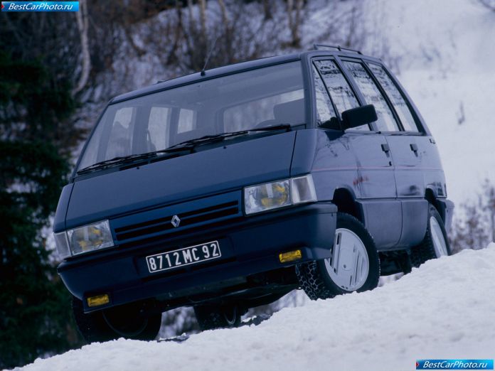 1987 Renault Espace Quadra - фотография 1 из 2