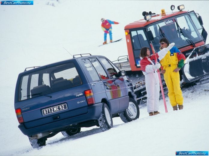 1987 Renault Espace Quadra - фотография 2 из 2 1987 Renault Espace Quadra - фотография 2 из 2