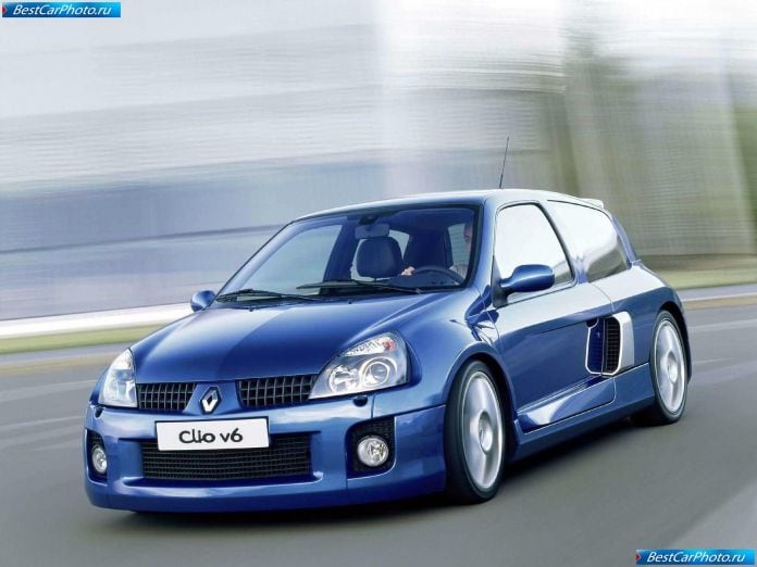 2003 Renault Clio V6 Renault Sport - фотография 4 из 32
