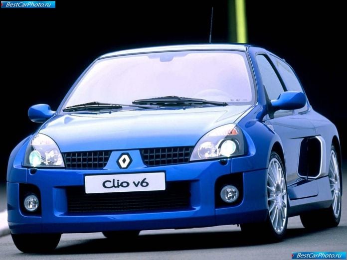 2003 Renault Clio V6 Renault Sport - фотография 8 из 32