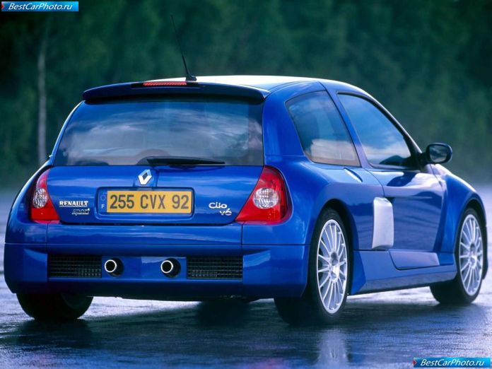 2003 Renault Clio V6 Renault Sport - фотография 17 из 32 2003 Renault Clio V6 Renault Sport - фотография 17 из 32