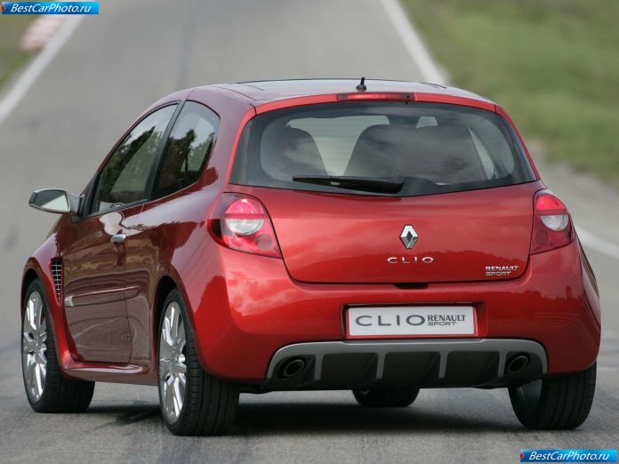 2006 Renault Clio Rs Concept - фотография 10 из 26