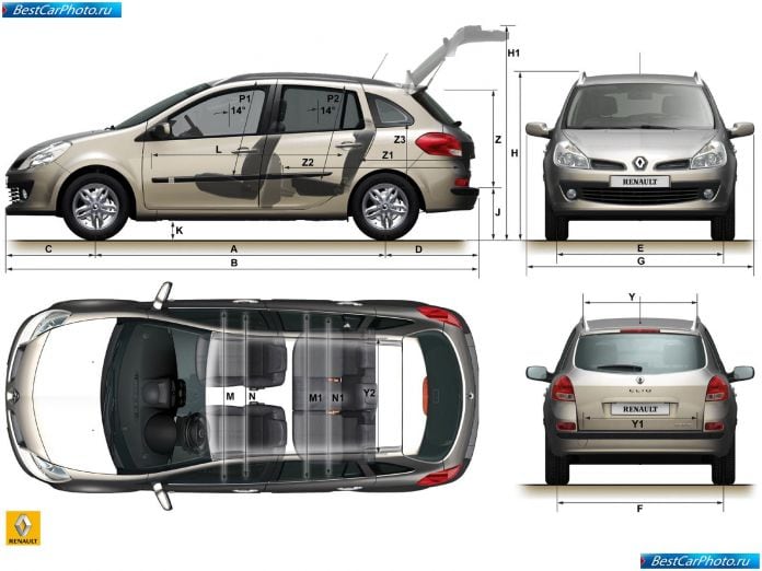 2008 Renault Clio Estate - фотография 43 из 43