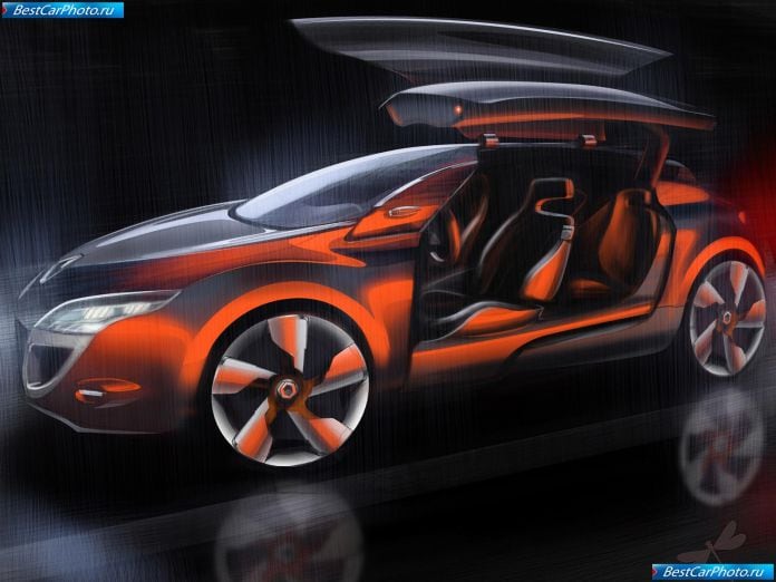 2008 Renault Megane Coupe Concept - фотография 28 из 30