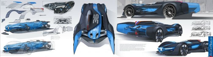 2015 Renault Alpine Vision Gran Turismo Concept - фотография 47 из 53 2015 Renault Alpine Vision Gran Turismo Concept - фотография 47 из 53