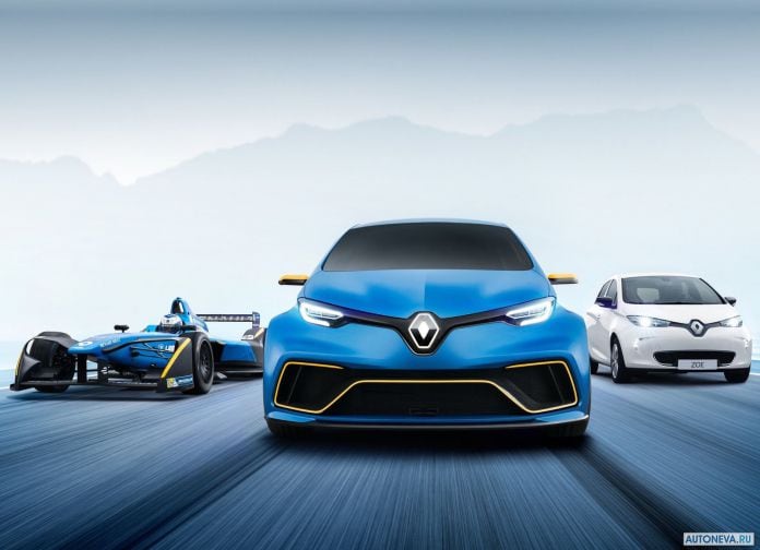 2017 Renault Zoe E Sport Concept - фотография 6 из 16