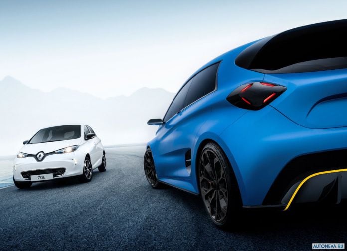 2017 Renault Zoe E Sport Concept - фотография 8 из 16 2017 Renault Zoe E Sport Concept - фотография 8 из 16