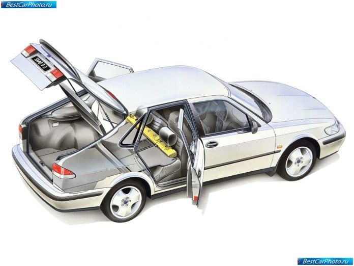 1998 Saab 9-3 - фотография 17 из 17 1998 Saab 9-3 - фотография 17 из 17