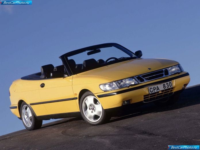 1998 Saab 900 Convertible - фотография 2 из 16