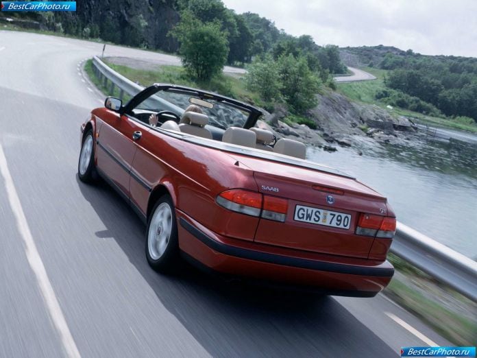 1999 Saab 9-3 Convertible - фотография 12 из 14