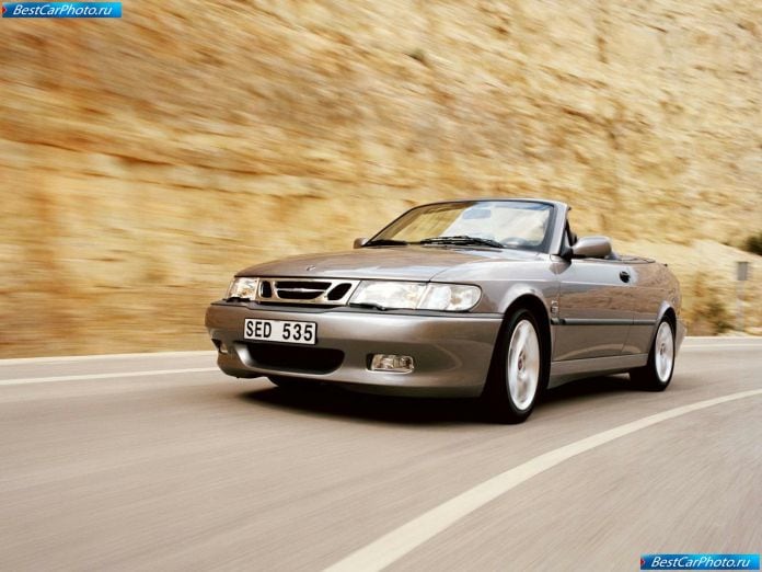 2002 Saab 9-3 Aero Convertible - фотография 4 из 10