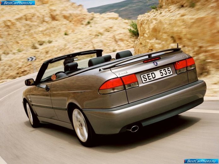 2002 Saab 9-3 Aero Convertible - фотография 7 из 10