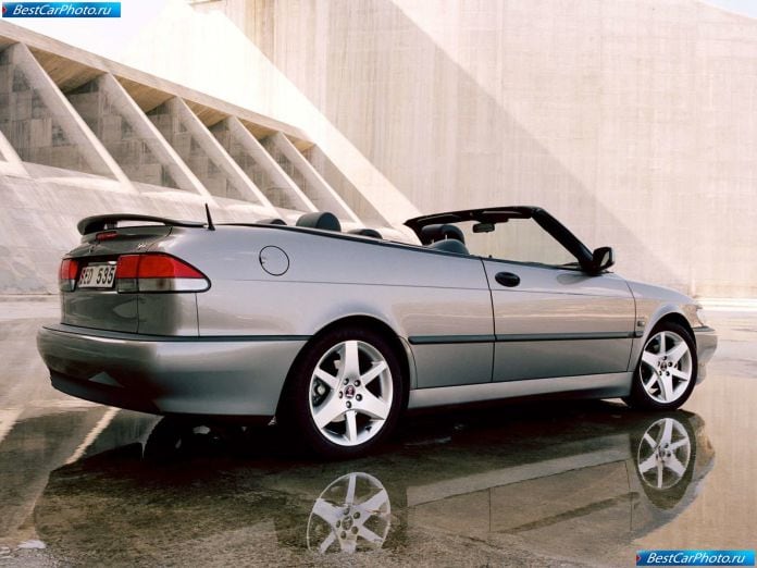 2002 Saab 9-3 Aero Convertible - фотография 8 из 10