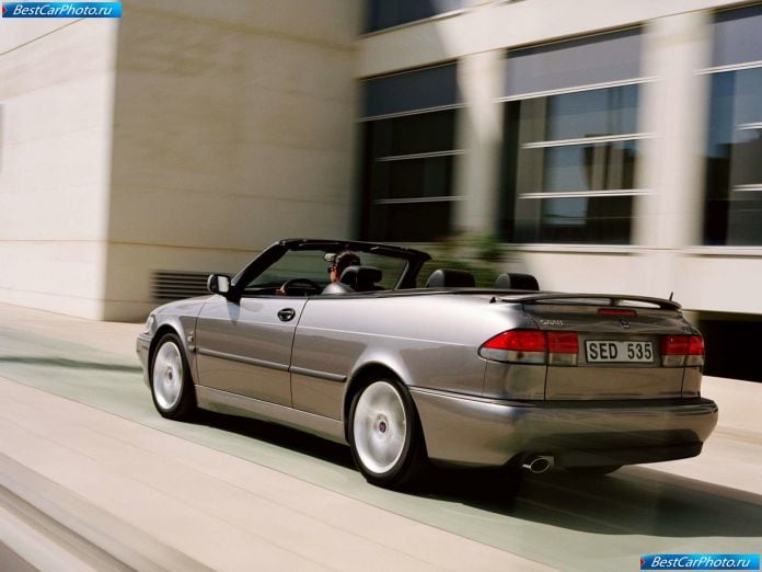2002 Saab 9-3 Aero Convertible - фотография 10 из 10