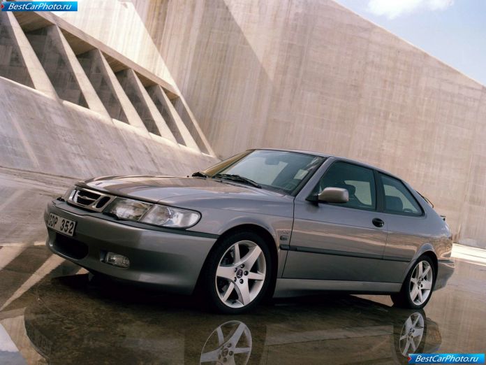 2002 Saab 9-3 Aero Coupe - фотография 3 из 15