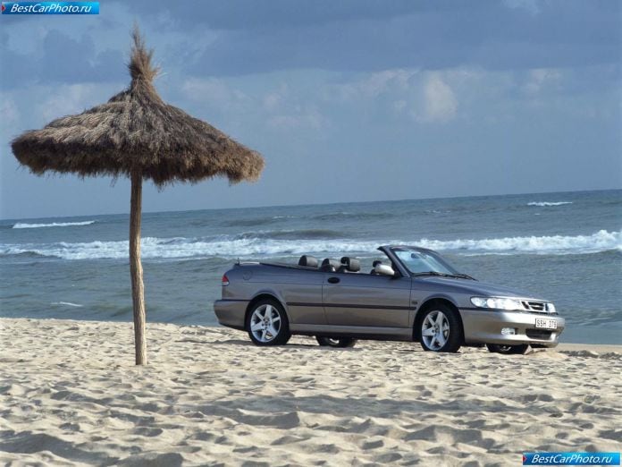 2002 Saab 9-3 Convertible - фотография 3 из 26