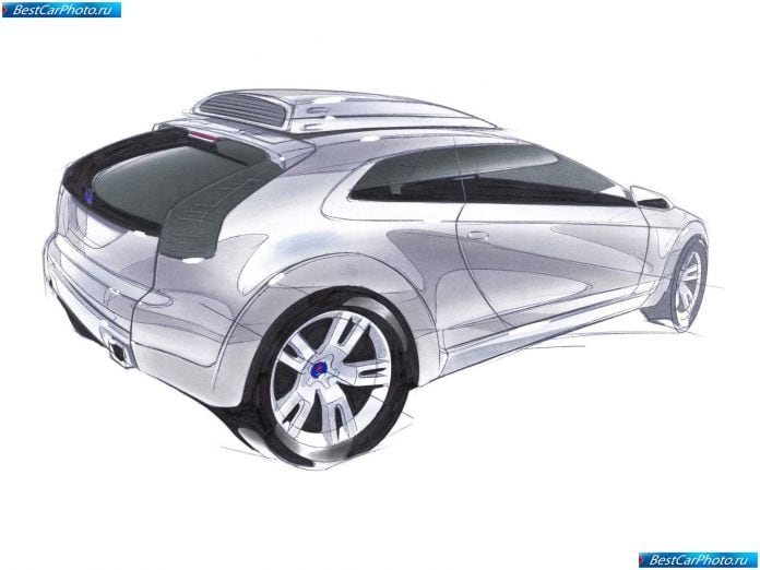 2002 Saab 9-3x Concept Car - фотография 38 из 48