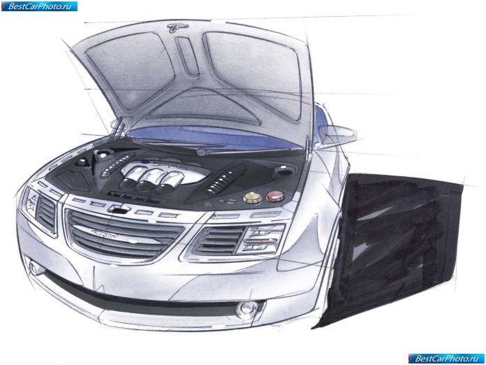 2002 Saab 9-3x Concept Car - фотография 44 из 48
