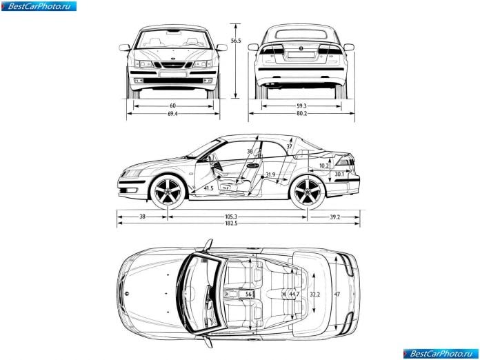 2005 Saab 9-3 Convertible - фотография 58 из 58 2005 Saab 9-3 Convertible - фотография 58 из 58