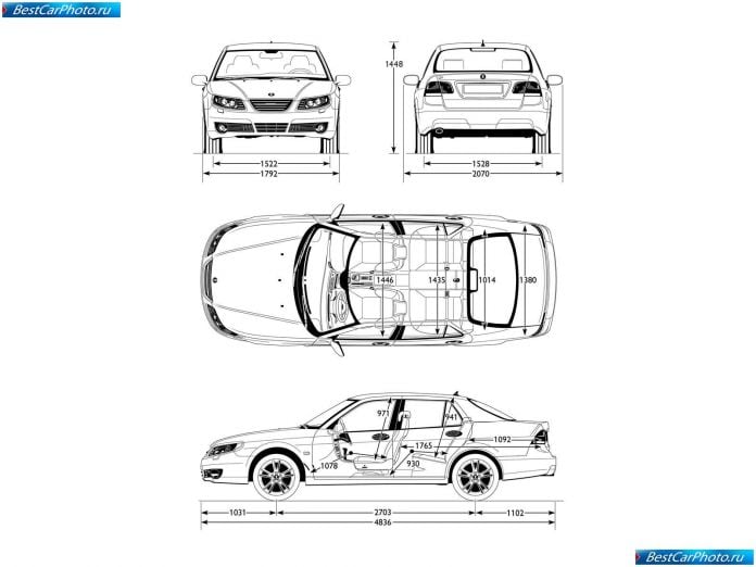 2006 Saab 9-5 Sedan - фотография 31 из 31