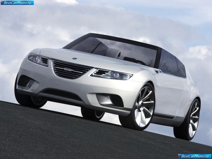 2008 Saab 9-x Air Biohybrid Concept - фотография 2 из 27