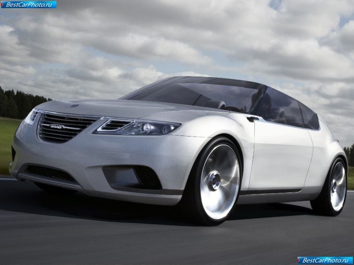 2008 Saab 9-x Air Biohybrid Concept - фотография 9 из 27