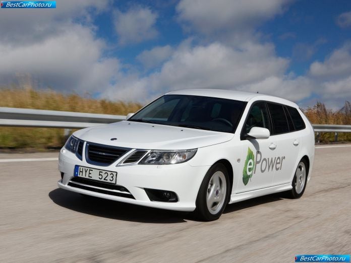 2010 Saab 9-3 Epower Concept - фотография 1 из 5