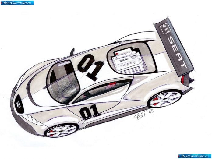 2003 Seat Cupra Gt Concept - фотография 34 из 38