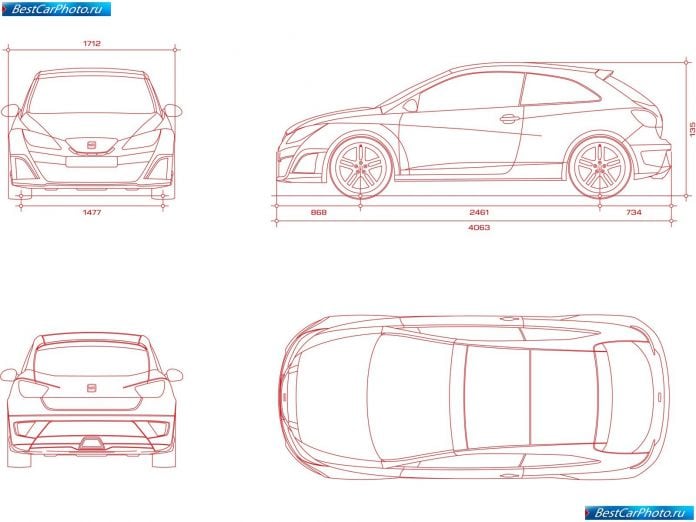 2008 Seat Bocanegra Sportcoupe Concept - фотография 18 из 18