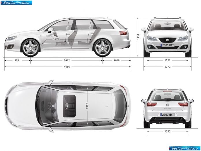 2010 Seat Exeo St - фотография 199 из 199