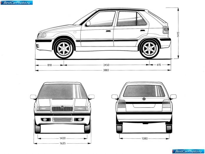 1998 Skoda Felicia - фотография 10 из 10