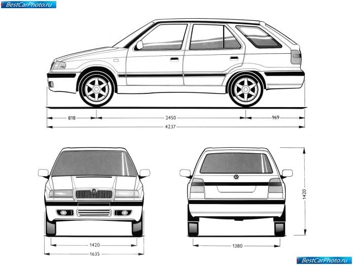 1999 Skoda Felicia Combi - фотография 11 из 11 1999 Skoda Felicia Combi - фотография 11 из 11