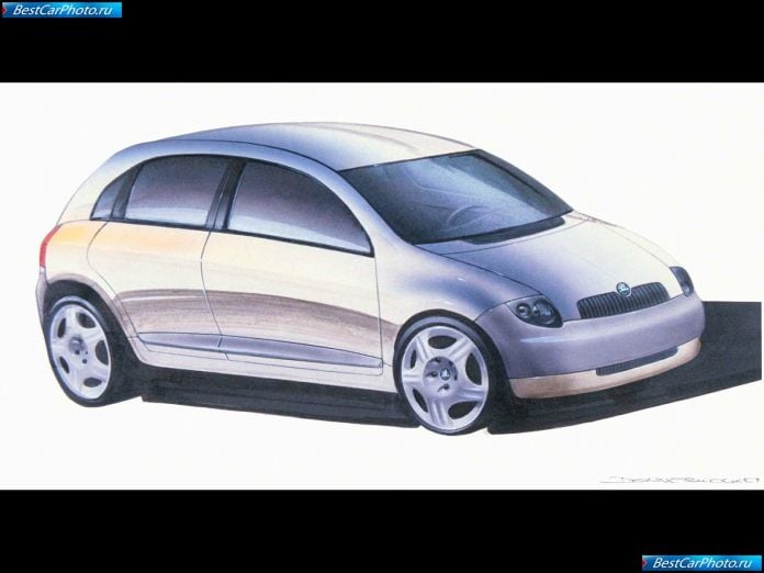 2000 Skoda Fabia Sketches - фотография 4 из 14 2000 Skoda Fabia Sketches - фотография 4 из 14