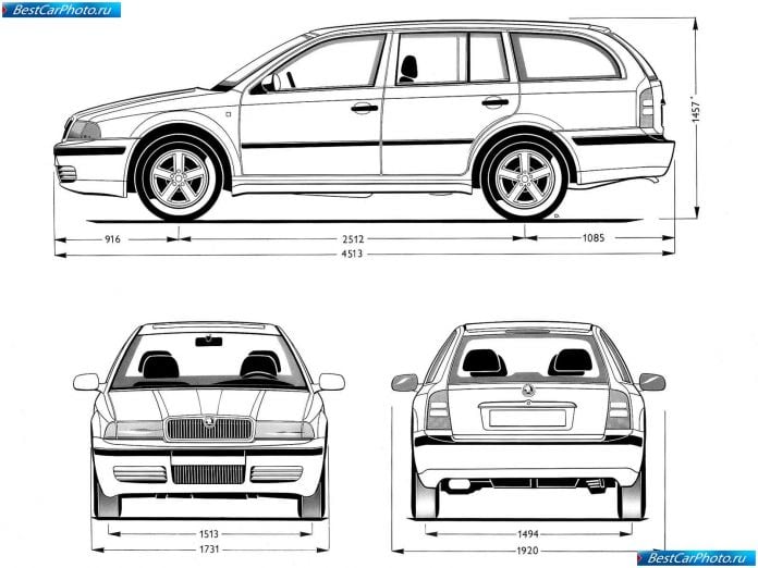 2001 Skoda Octavia Combi - фотография 8 из 8