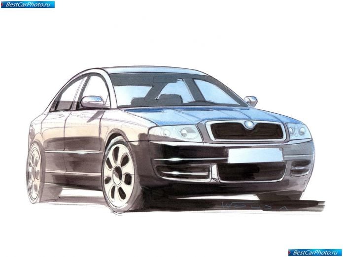 2001 Skoda Superb Design - фотография 2 из 7 2001 Skoda Superb Design - фотография 2 из 7