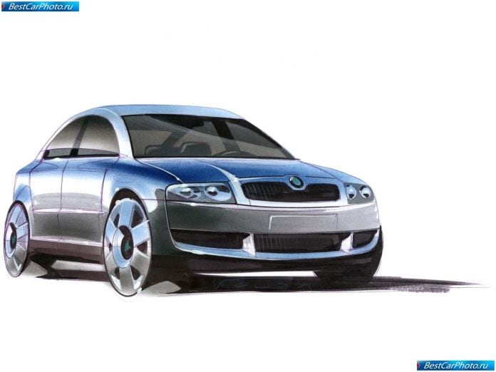 2001 Skoda Superb Design - фотография 3 из 7 2001 Skoda Superb Design - фотография 3 из 7