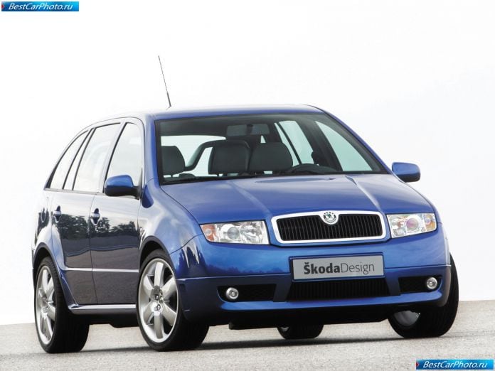 2002 Skoda Fabia Paris Concept - фотография 1 из 8 2002 Skoda Fabia Paris Concept - фотография 1 из 8