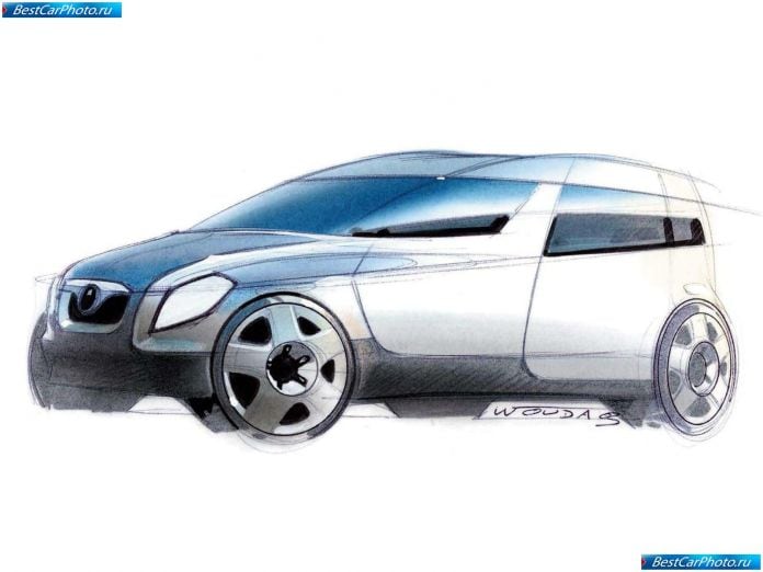 2003 Skoda Roomster Concept - фотография 8 из 23 2003 Skoda Roomster Concept - фотография 8 из 23