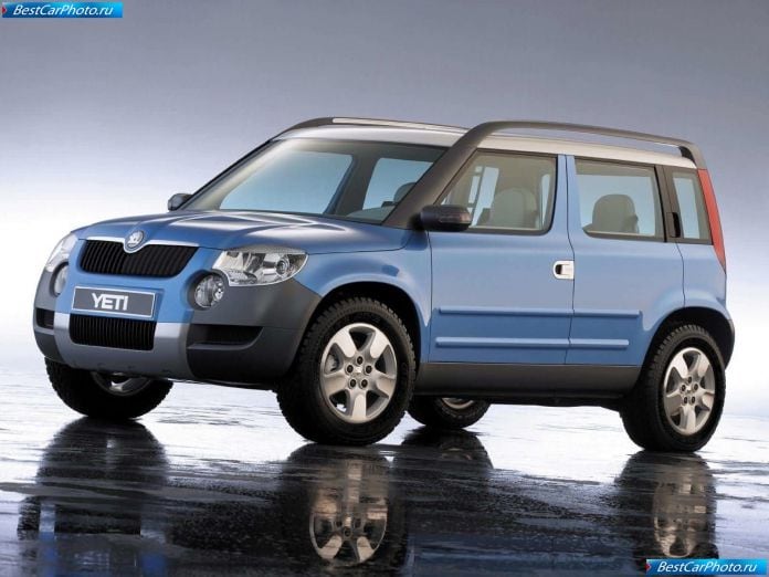 2005 Skoda Yeti Concept - фотография 1 из 65 2005 Skoda Yeti Concept - фотография 1 из 65