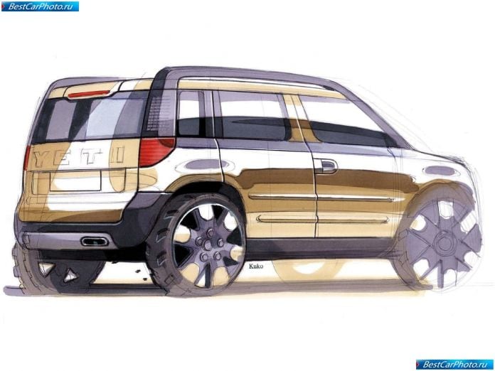 2005 Skoda Yeti Concept - фотография 65 из 65