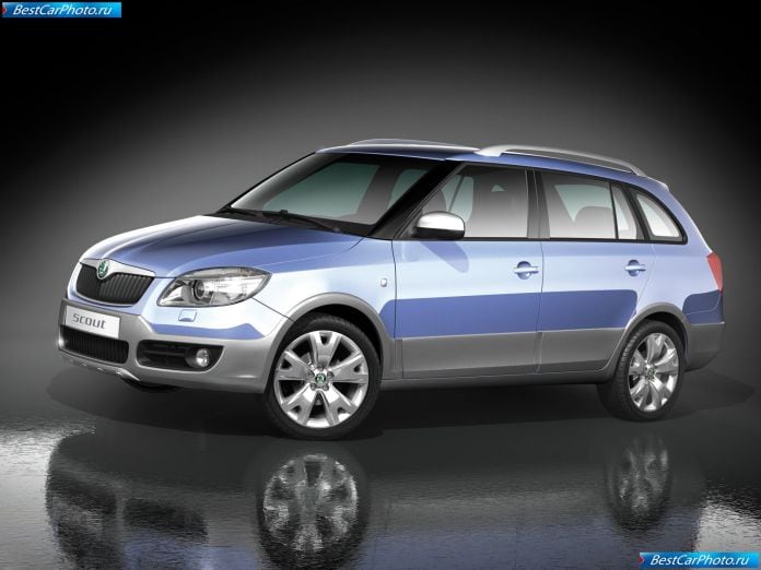 2007 Skoda Fabia Combi Scout Concept - фотография 2 из 4 2007 Skoda Fabia Combi Scout Concept - фотография 2 из 4