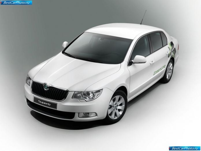 2009 Skoda Superb Greenline - фотография 15 из 25