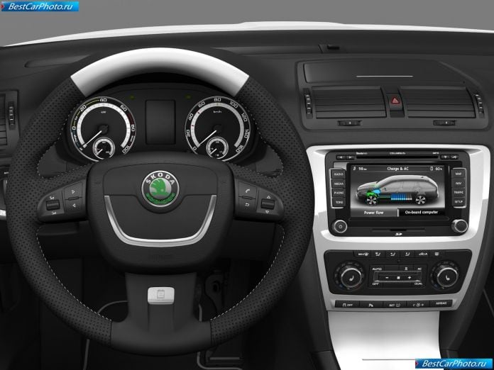 2010 Skoda Octavia Green E Line Concept - фотография 11 из 28 2010 Skoda Octavia Green E Line Concept - фотография 11 из 28