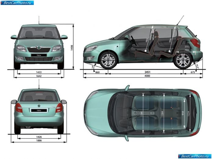 2011 Skoda Fabia - фотография 61 из 72