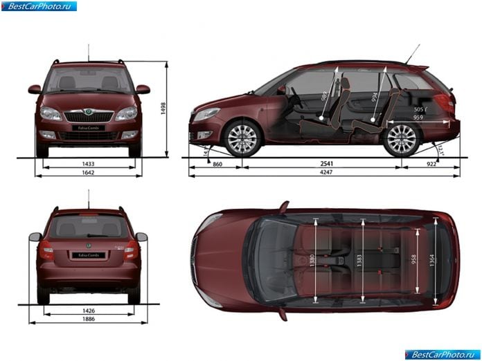 2011 Skoda Fabia Combi - фотография 25 из 25