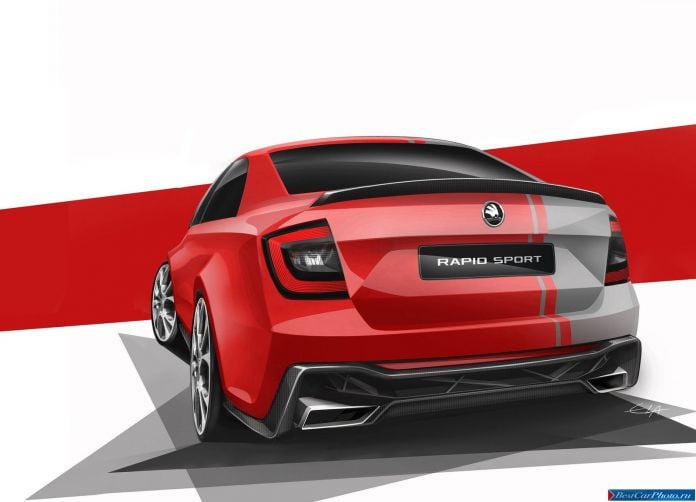 2013 Skoda Rapid Concept - фотография 9 из 9 2013 Skoda Rapid Concept - фотография 9 из 9