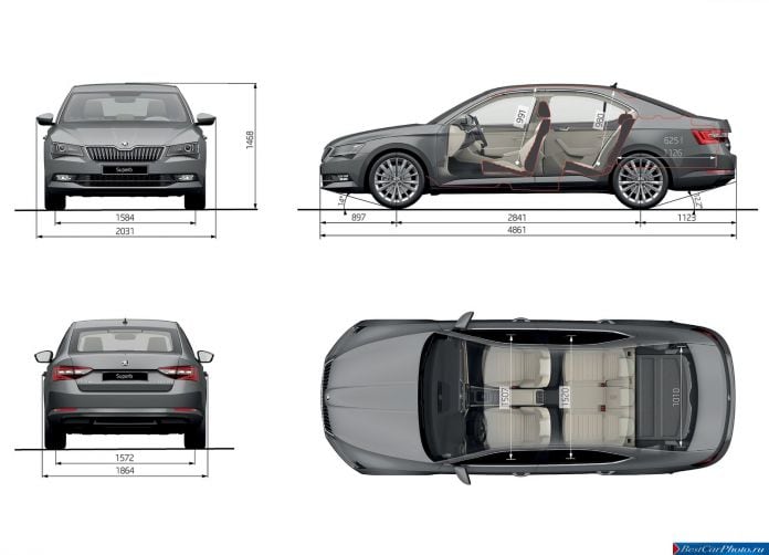 2015 Skoda Superb - фотография 103 из 116