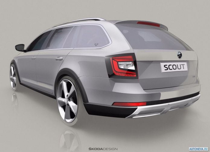 2017 Skoda Octavia Scout - фотография 40 из 40