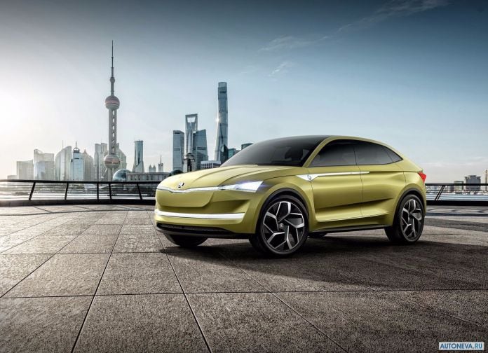 2017 Skoda Vision E Concept - фотография 1 из 24 2017 Skoda Vision E Concept - фотография 1 из 24