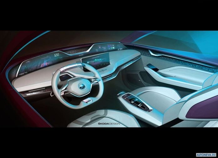 2017 Skoda Vision E Concept - фотография 24 из 24